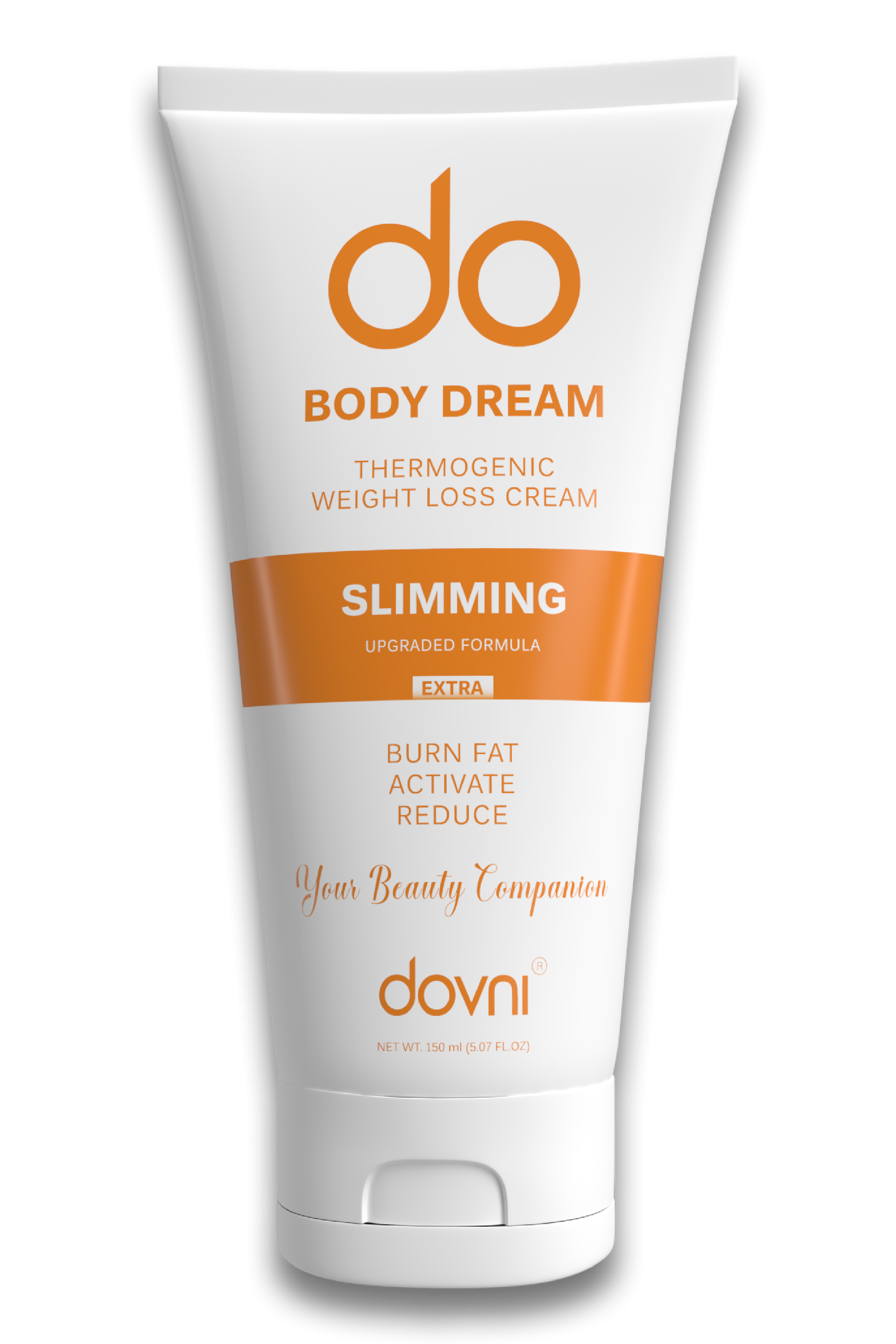 Dovni Effektiv Slankende Anti-Cellulittkrem: Målrett Fett og Form - 150 ml