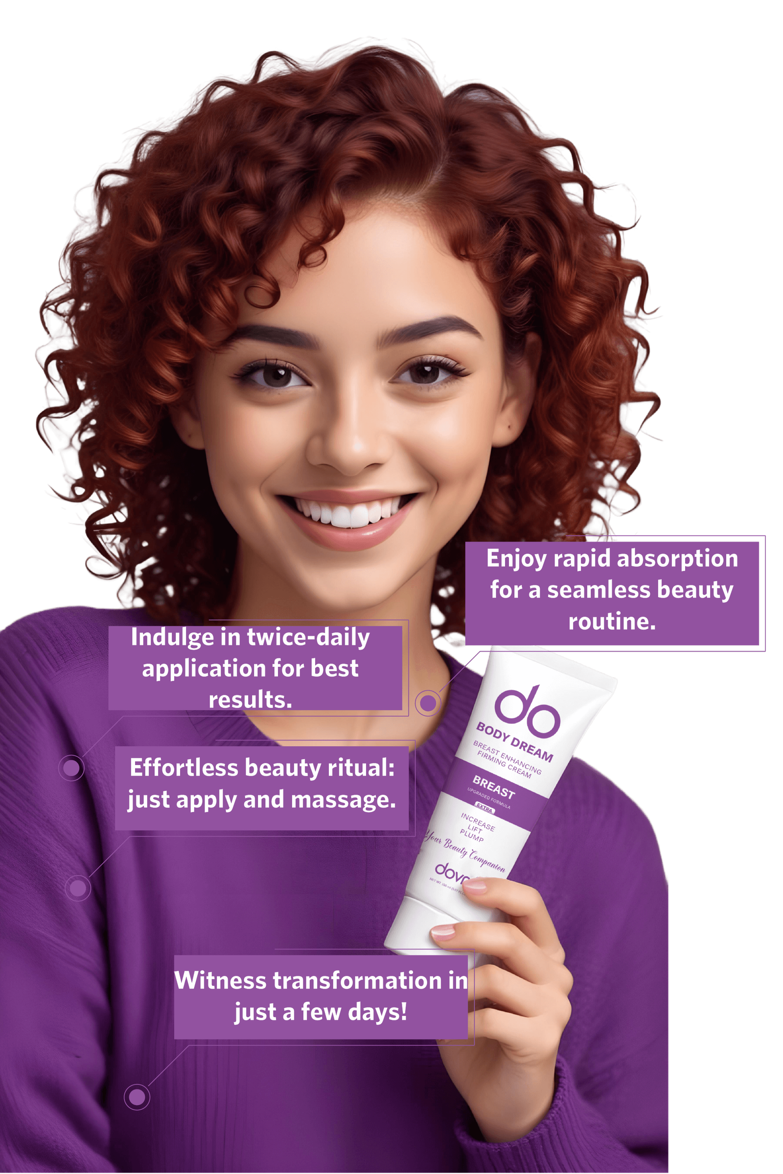 Dovni Crema para Aumento de Senos: Resultados Llenos y Firmes - 150 ml Dovni Crema para Aumento de Senos: Resultados Llenos y Firmes - 150 ml