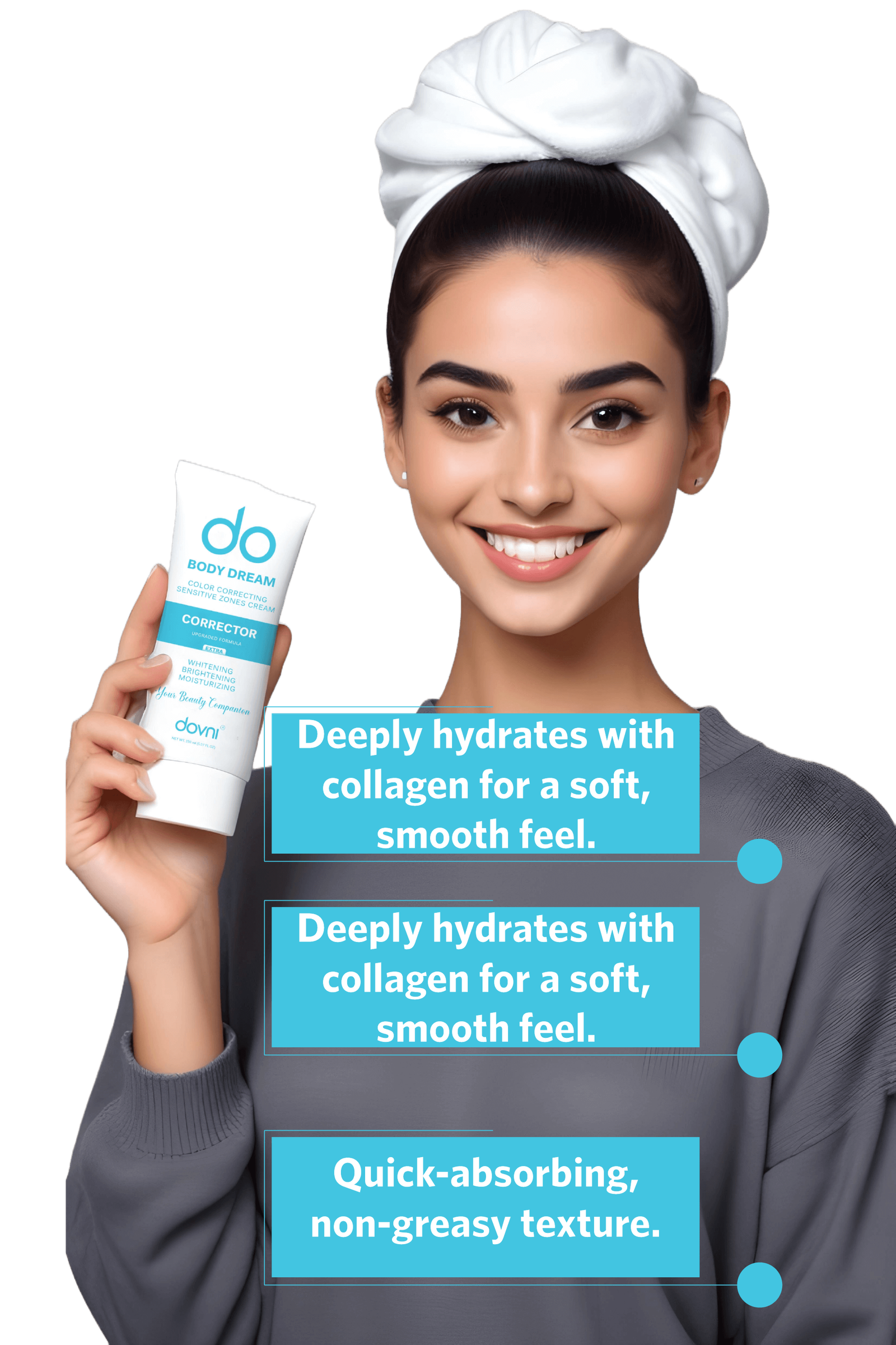 150 ml Dovni Cream for Dark Spots - Reveal Flawless Beauty