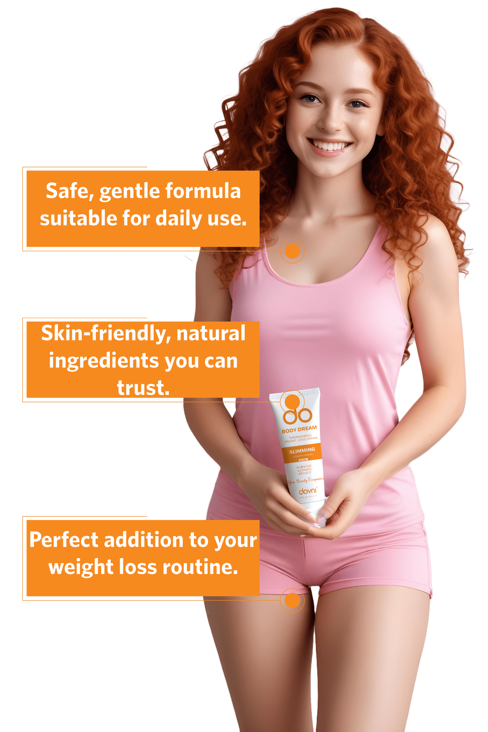 Dovni: Effektiv Anti-Cellulittkrem for å Forme og Målrette Fett - 150 ml Dovni: Effektiv Anti-Cellulittkrem for å Forme og Målrette Fett - 150 ml