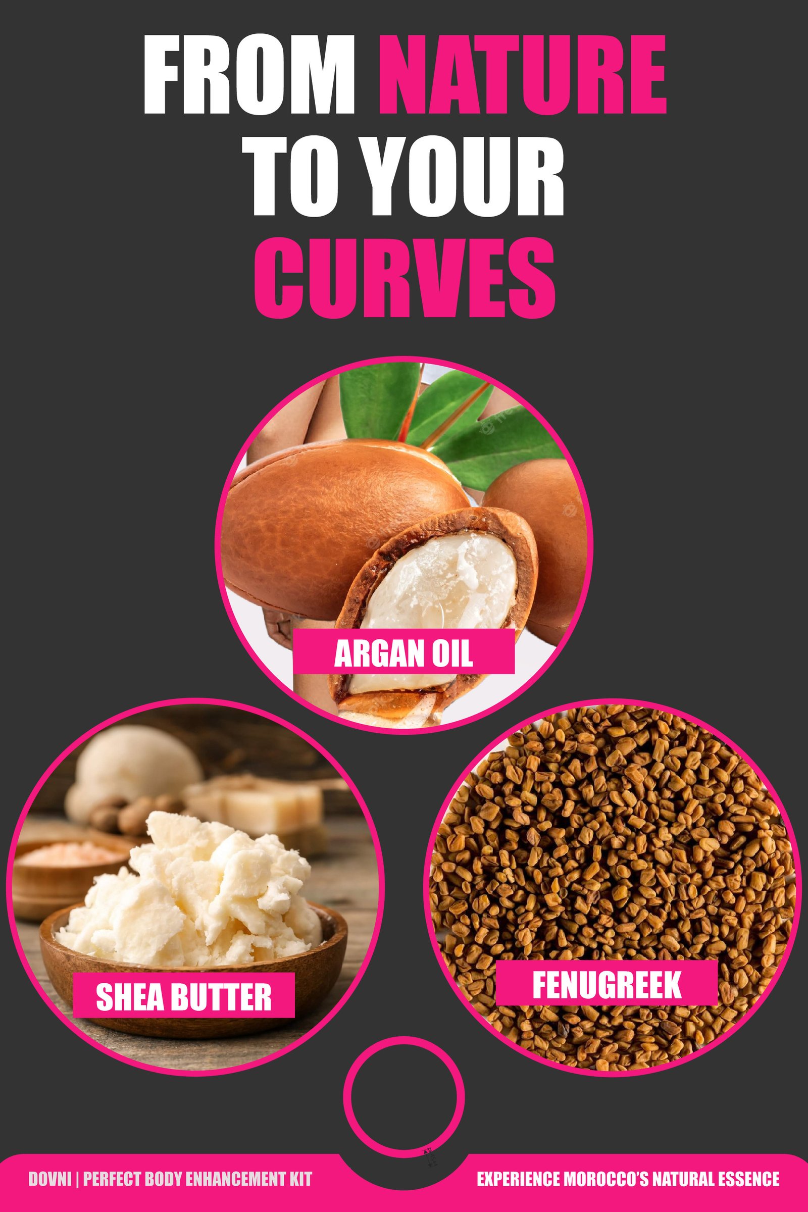 Oppstrammende brystkrem for naturlig form og volum