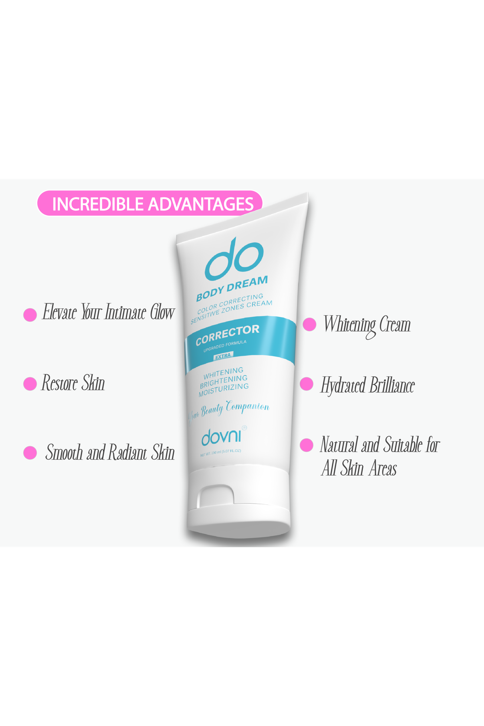 Crème anti-taches brunes éclaircissante | Dovni